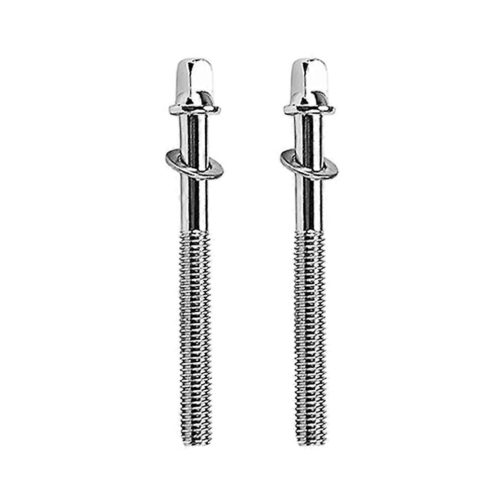 Drum Hardware Parts Drum Mounting Screws For Drum Set Components 70mm Metal Tension Adjustment 2Pcs