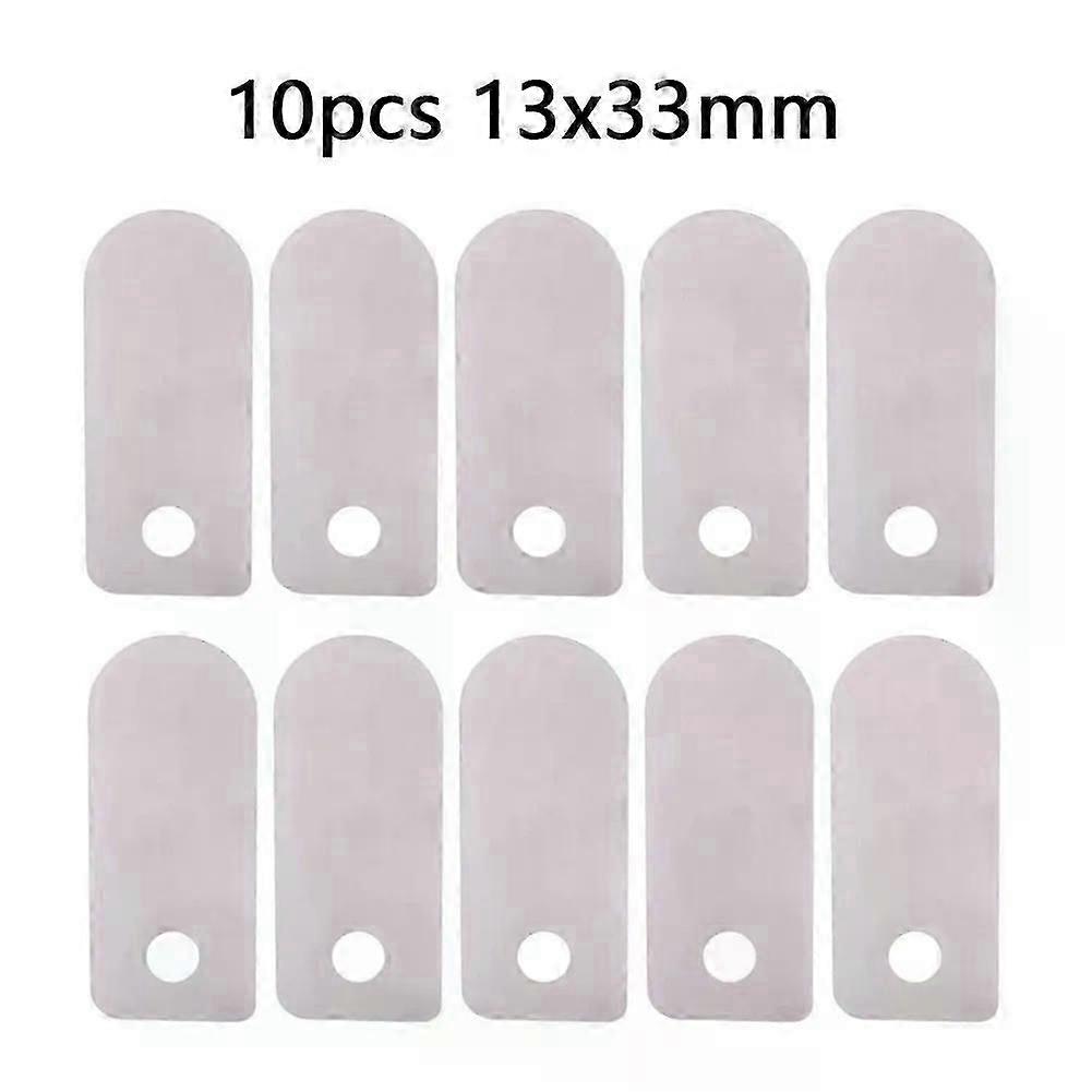10pcs air compressor Valve Plates Aluminum Sheet Silver Fit For Air Compressor Silent Oil Machine compressor Valve Plate