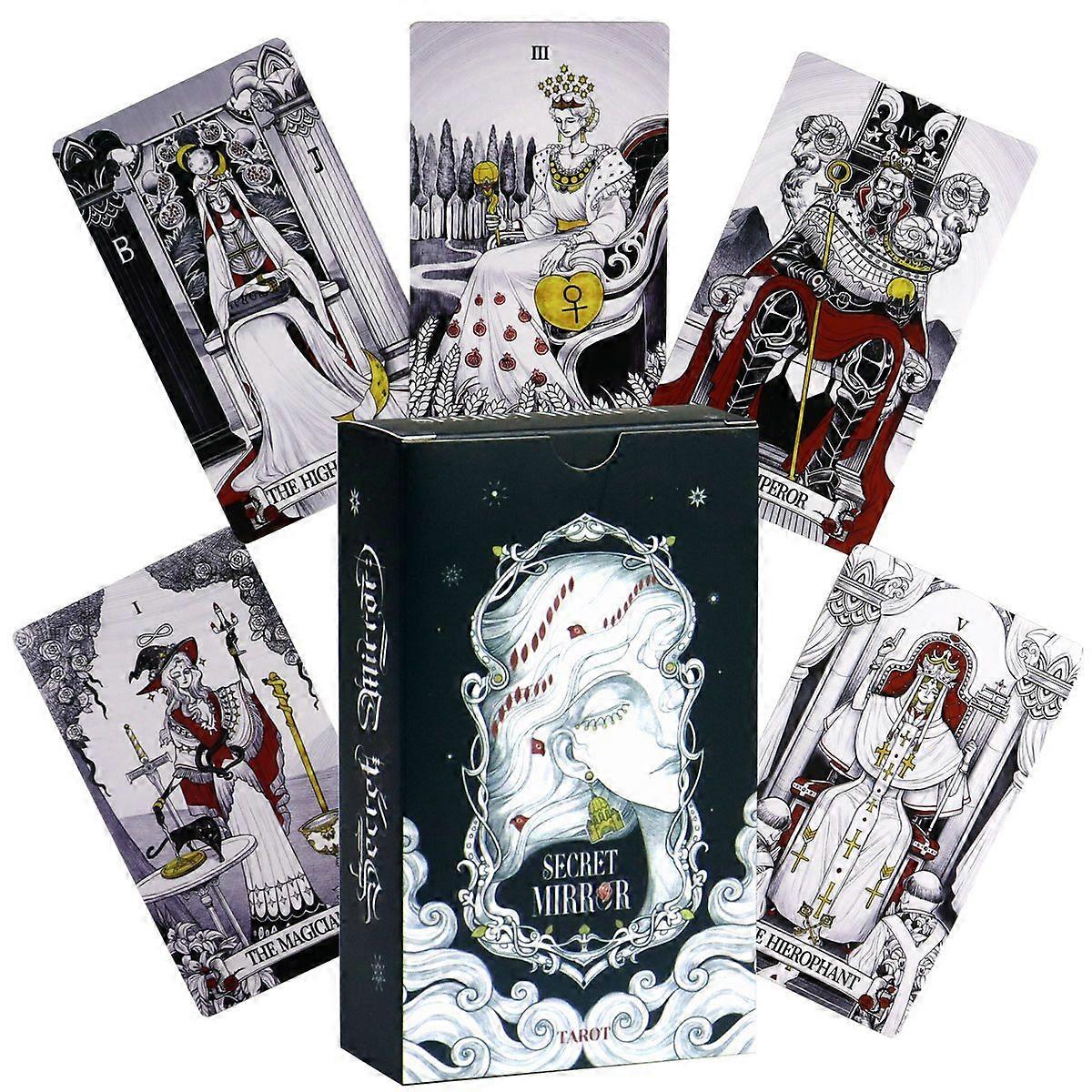 Secret Mirror Tarot Deck - Divination & Fortune Telling Cards