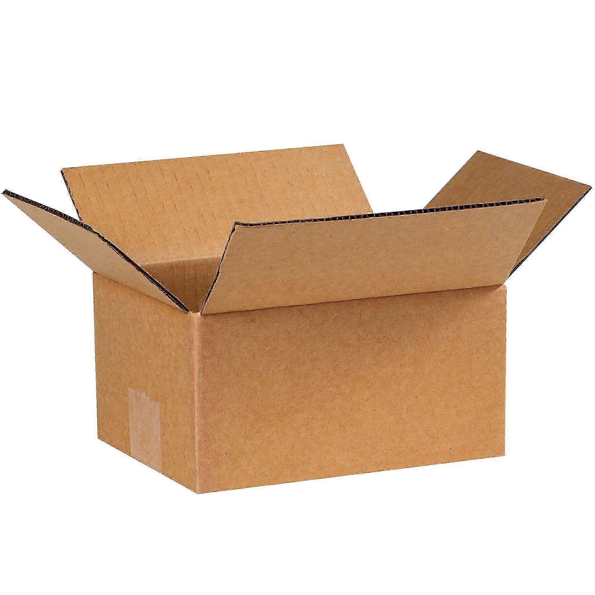 Shipping Boxes Small 8'l X 6'w X 4'h, 25pack  Corrugated Cardboard Box For Packing, Moving And Storage