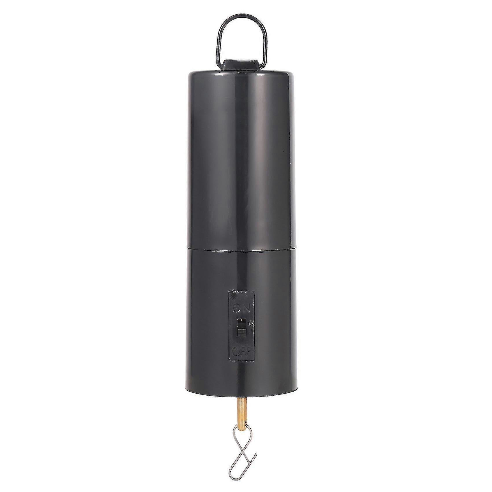 Rotating Motor for Hanging Wind Chime & Garden Decor - Black (Batteries Not Included)