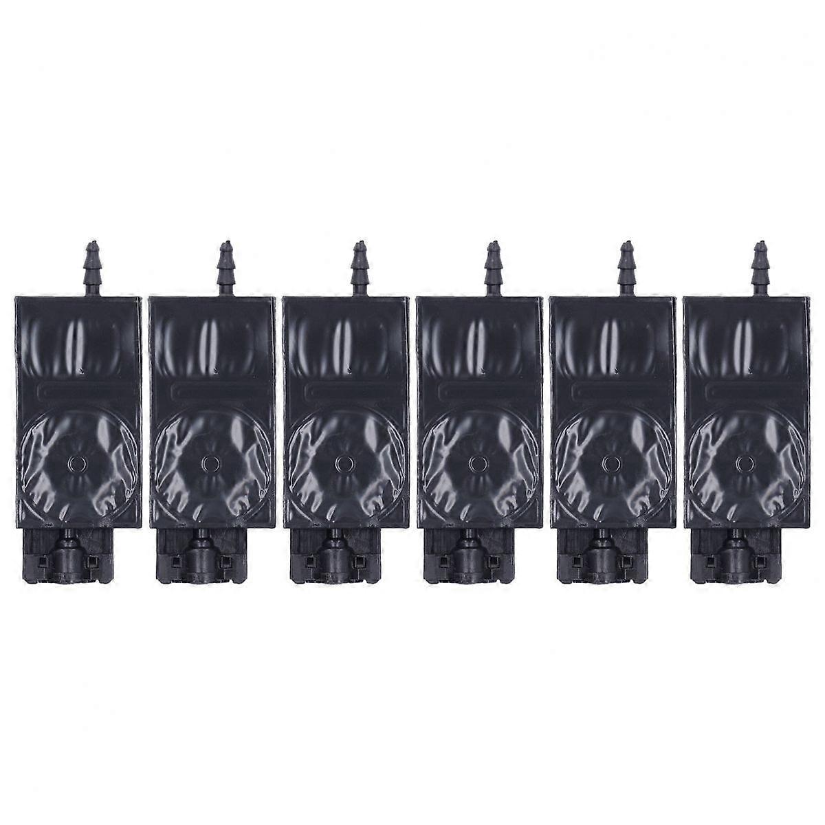 6Pcs Ink Damper Solvent Inkjet Head Rectangular PP Damper Replacement for XP600 Printer