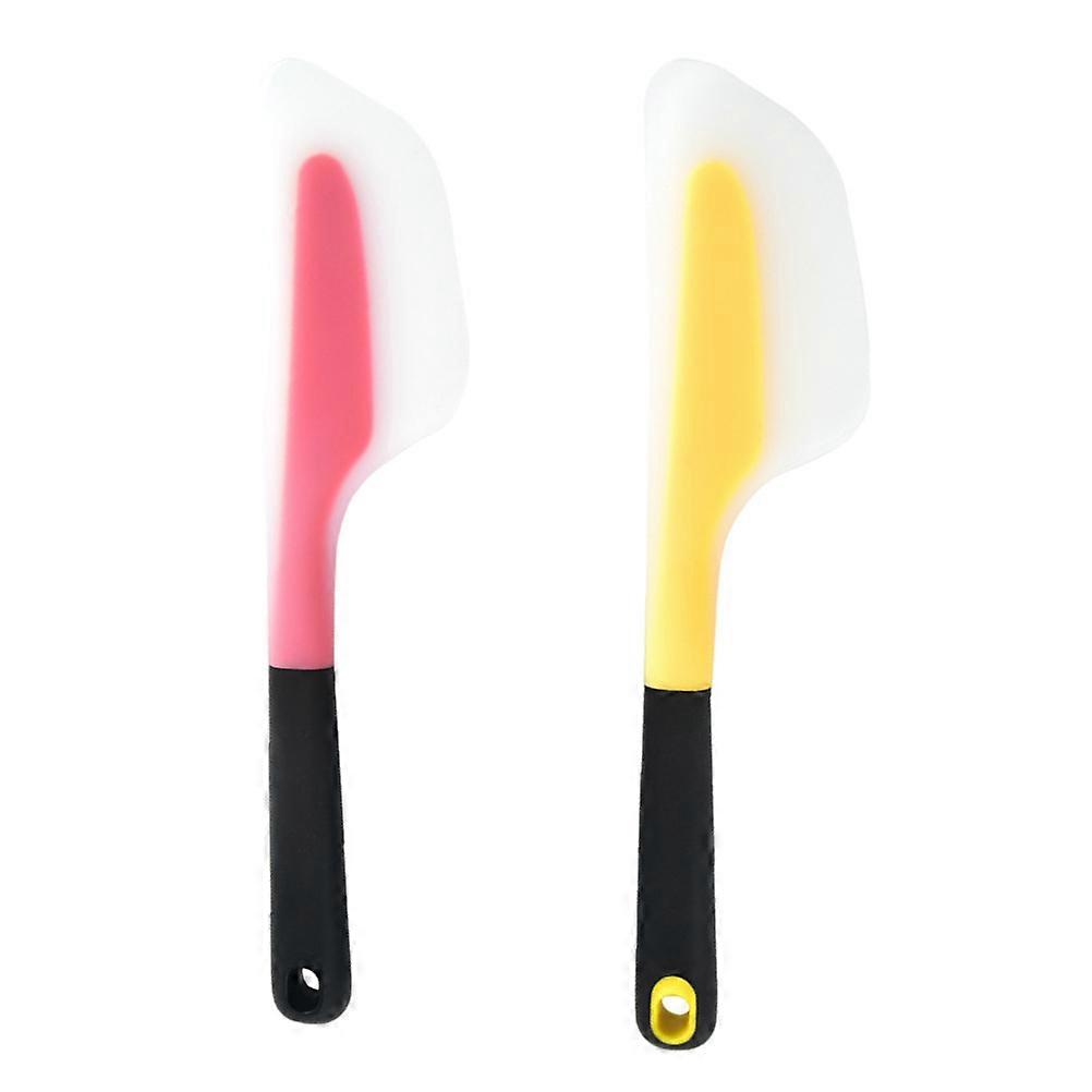 Silicone Cream Spatulas for Baking Ergonomic Butter Spreaders, Heat Resistant Kitchen Gadgets for Spreading Butter, Jam, and Condiments