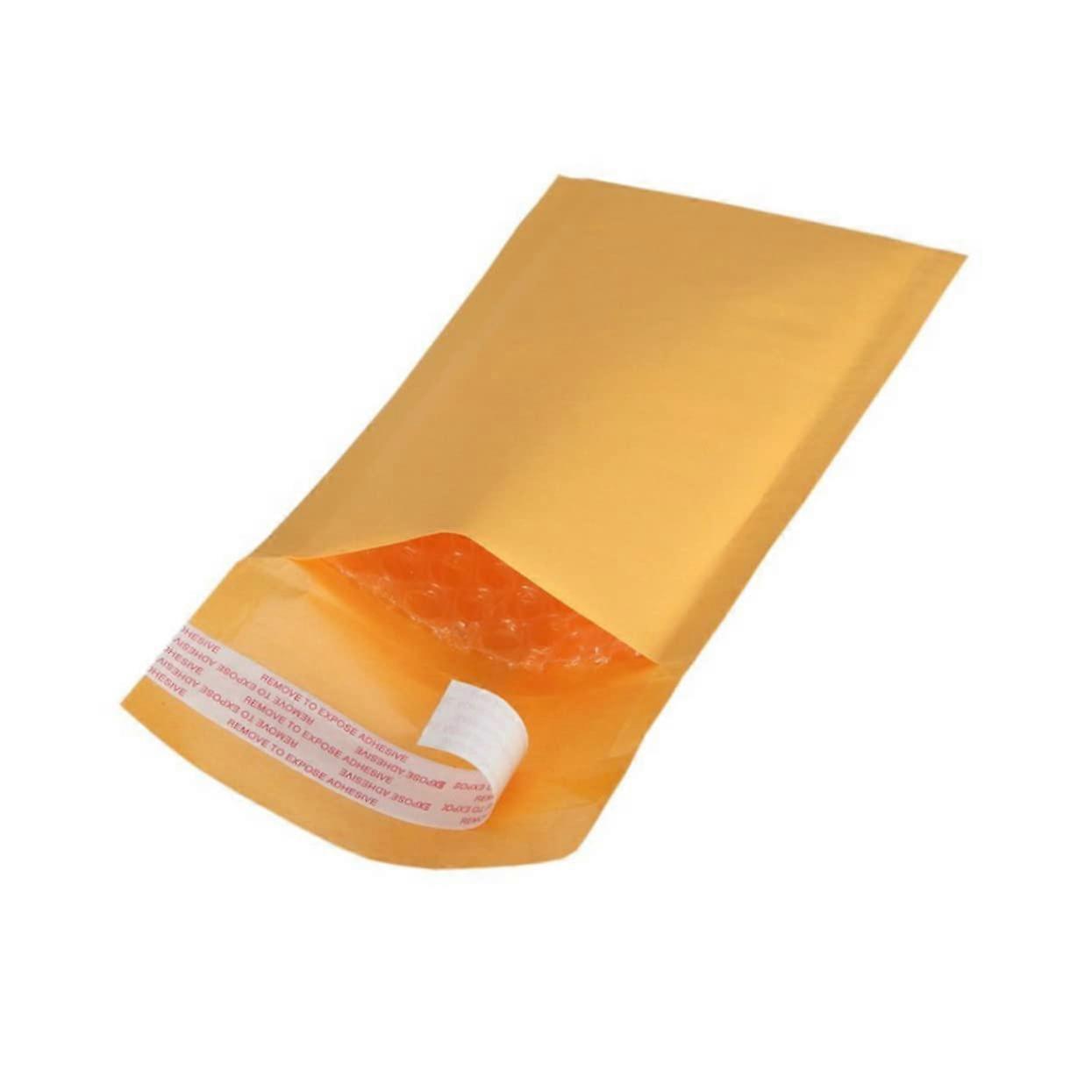 Bubble Mailer Envelopes Pack Of 50 Padded Bubble Envelopes Kraft Paper Yellow Envelopes Shockproof