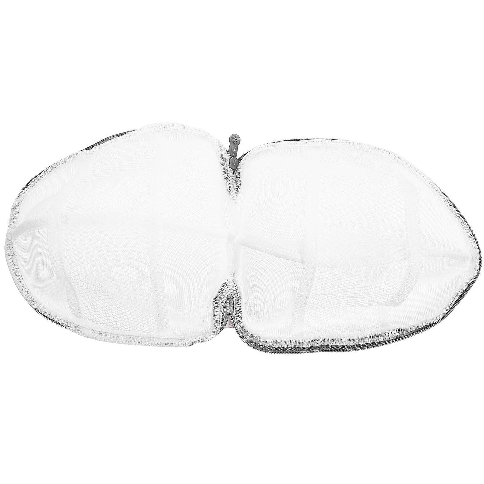 Lingerie Wash Bag Polyester Spherical Shape Versatile Usage for Delicate Items Bras Small Laundry Protection 23.00X19.00X1.00cm 1Set