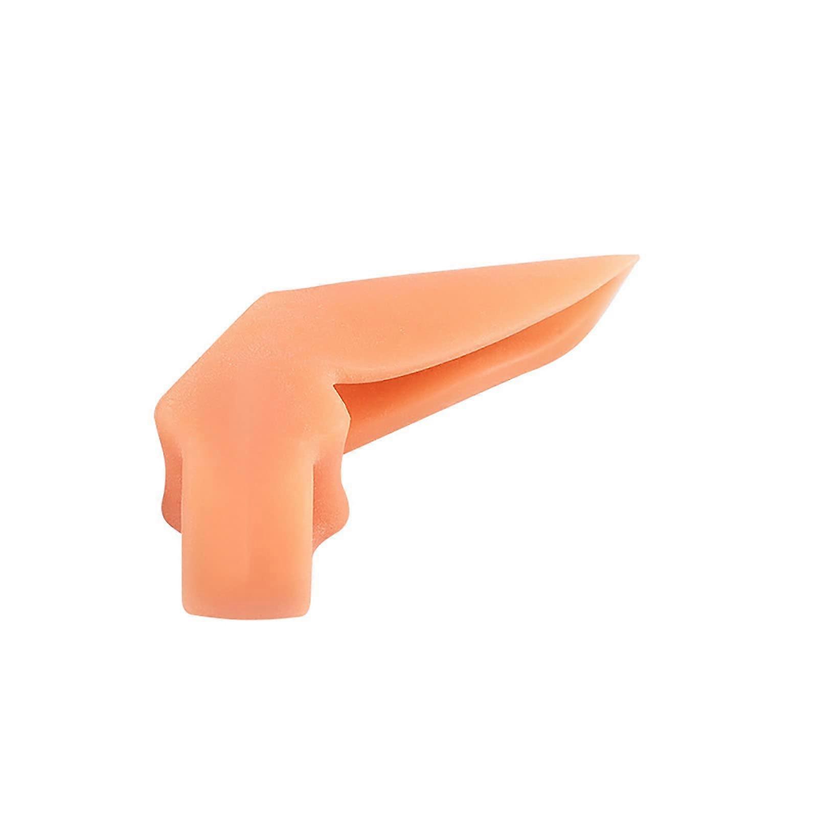Gel Toe Separator Orthopedic Bunion Splint Big Toe Straightener for Hallux Valgus Hammer Toe Corrector Footrest for Bunion Relief (Flesh)