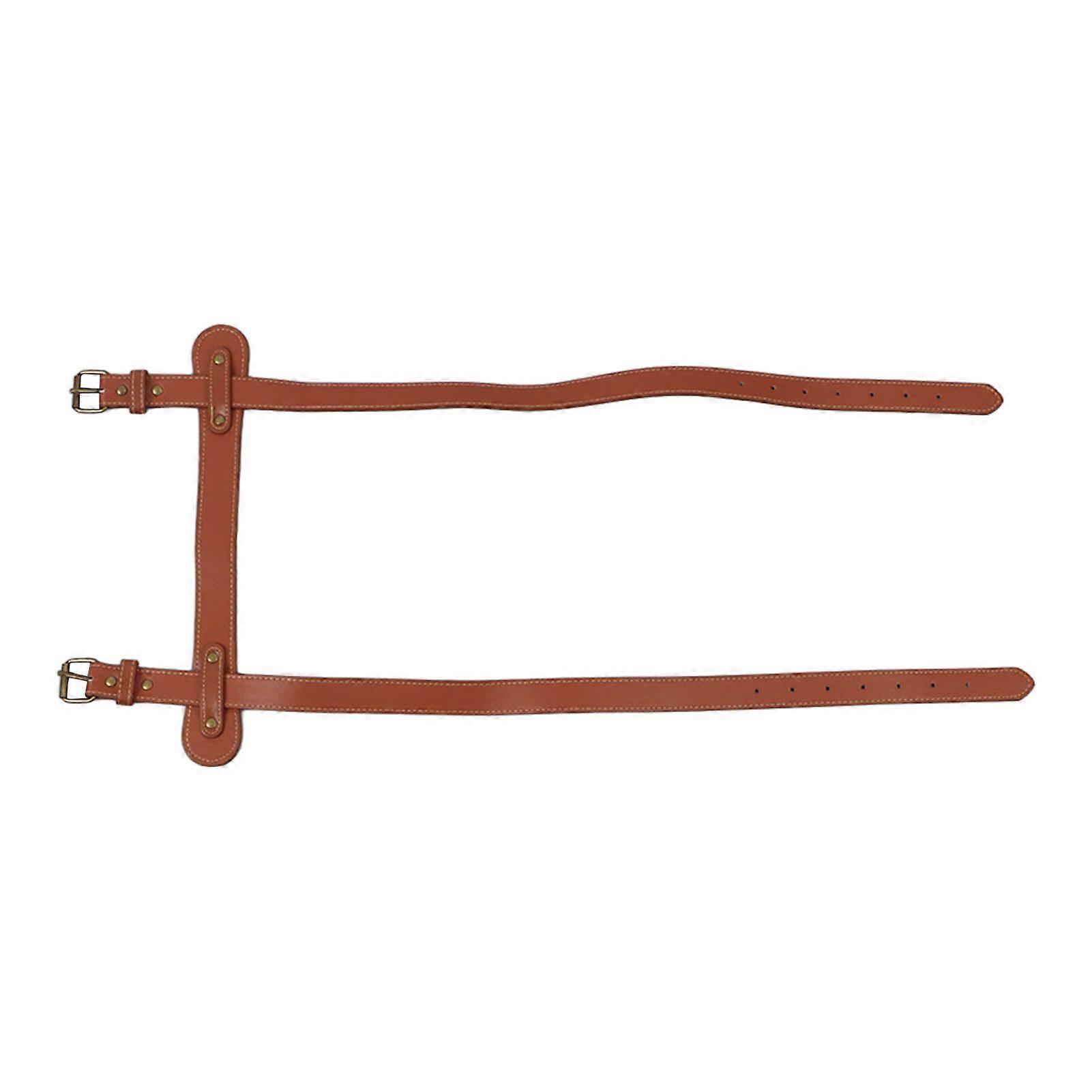 2025 Latest Model  PU Leather Blanket Carry Strap Adjustable Buckles Tear