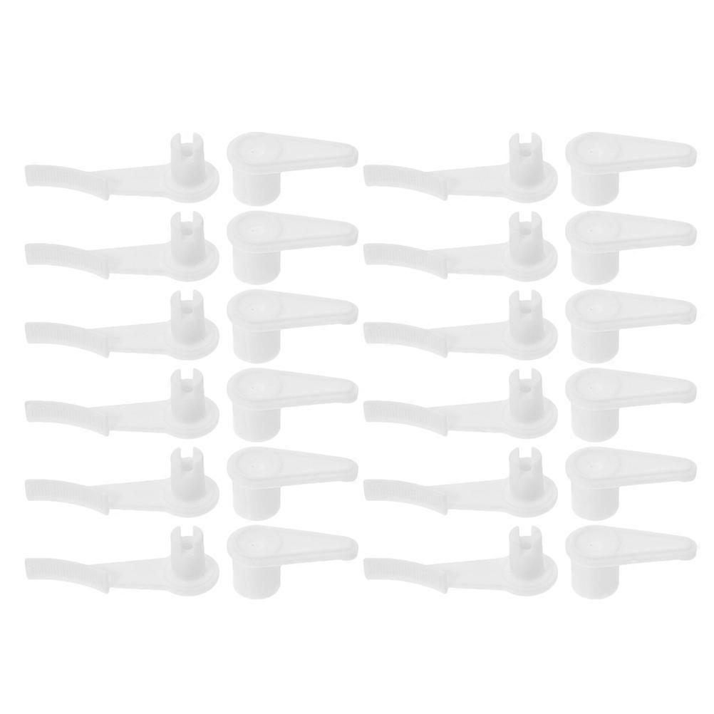 Lamp Shade Fasteners Ceiling Light Fixture Clips for Easy Installation 12Pcs