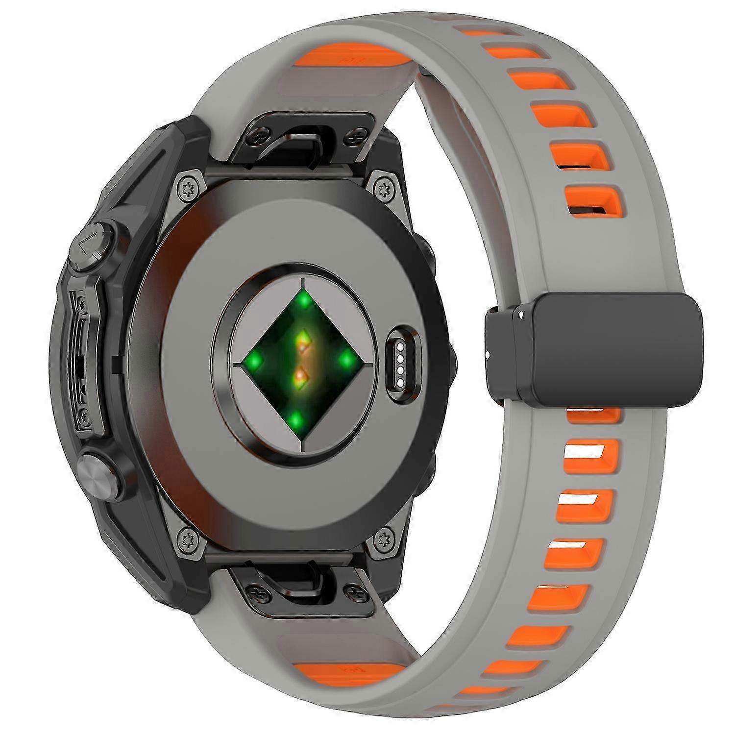 20mm Watch Band For Garmin Fenix 8 43mm/Descent MK3i/Fenix 7S Breathable Strap with Magnetic