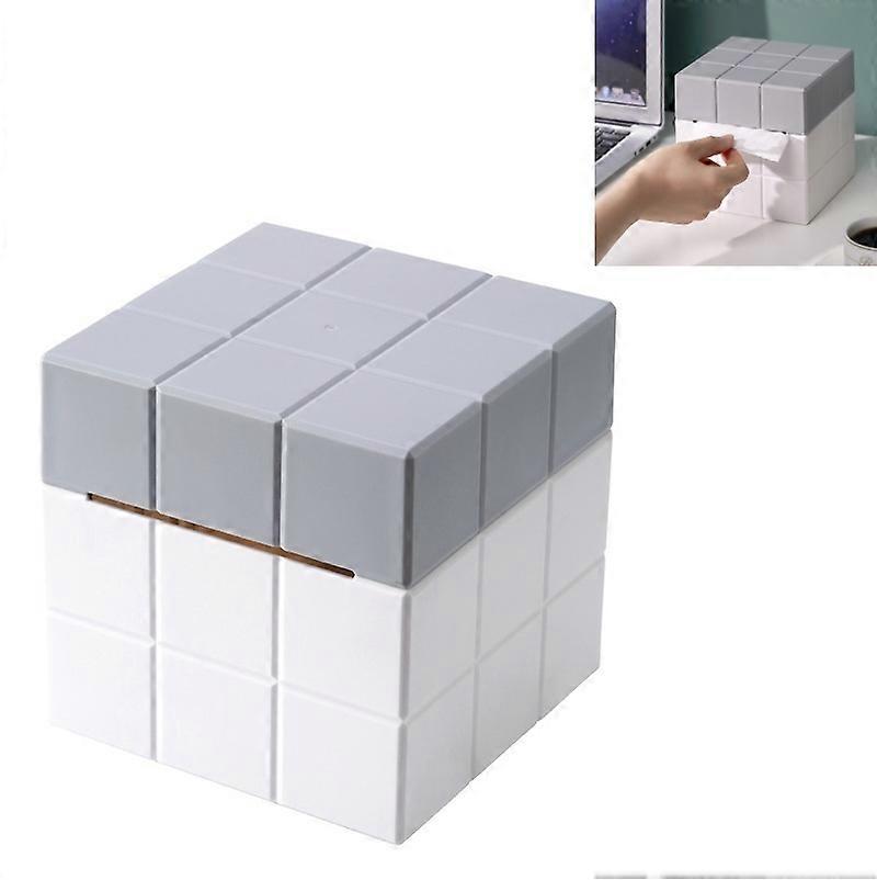 Cube Tissue Box Desktop-Aufbewahrungsbox