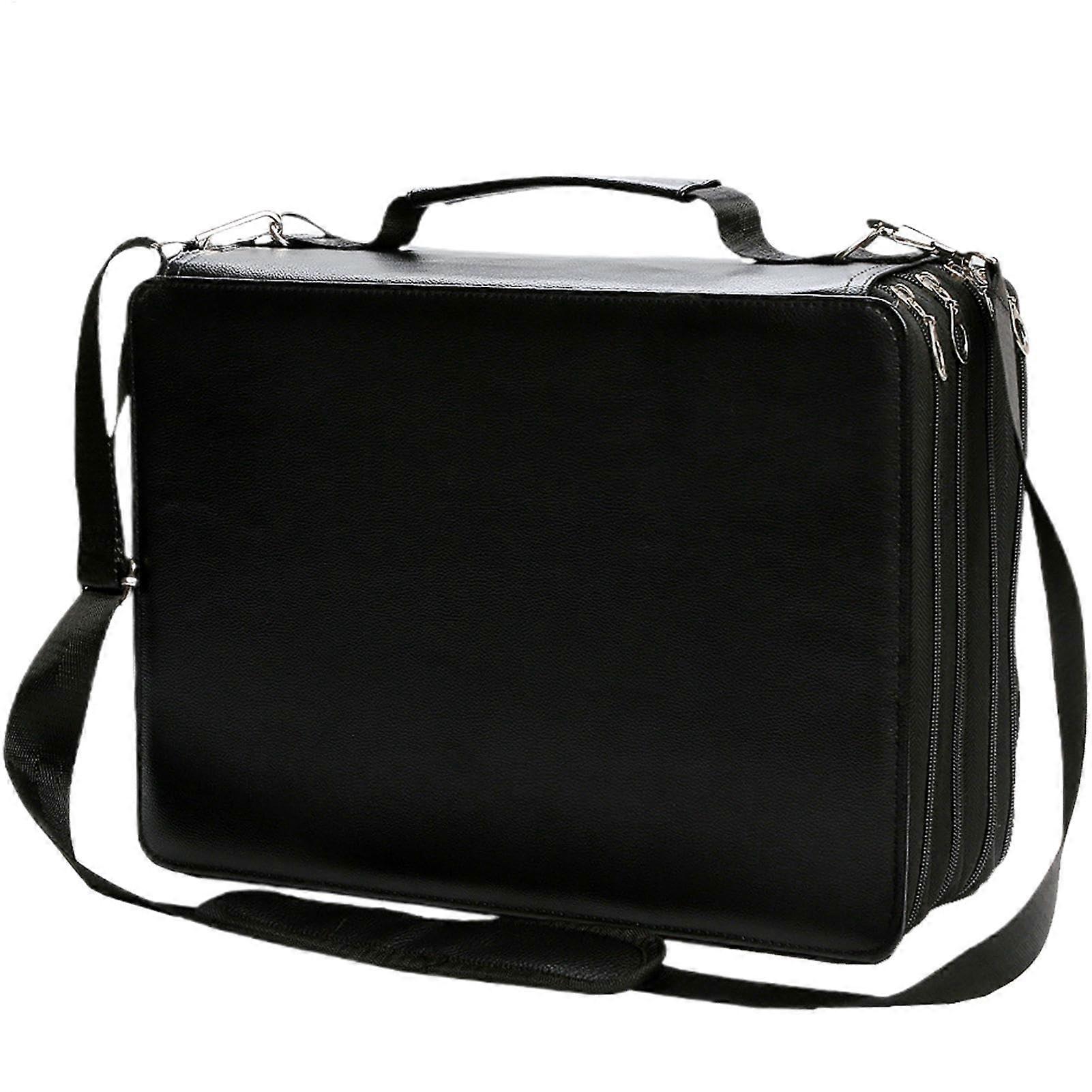 Marker Organiser Case Unique Marker Bag, Storage Bag, Hobby Art Craft Box, black