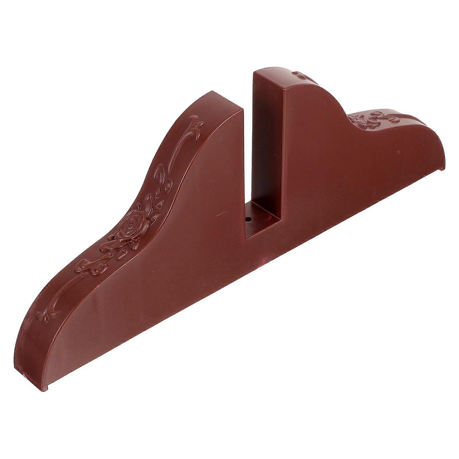 Modern Room Divider Stand Base Rustic Style Red Plastic Divider Base For Division 1Pcs