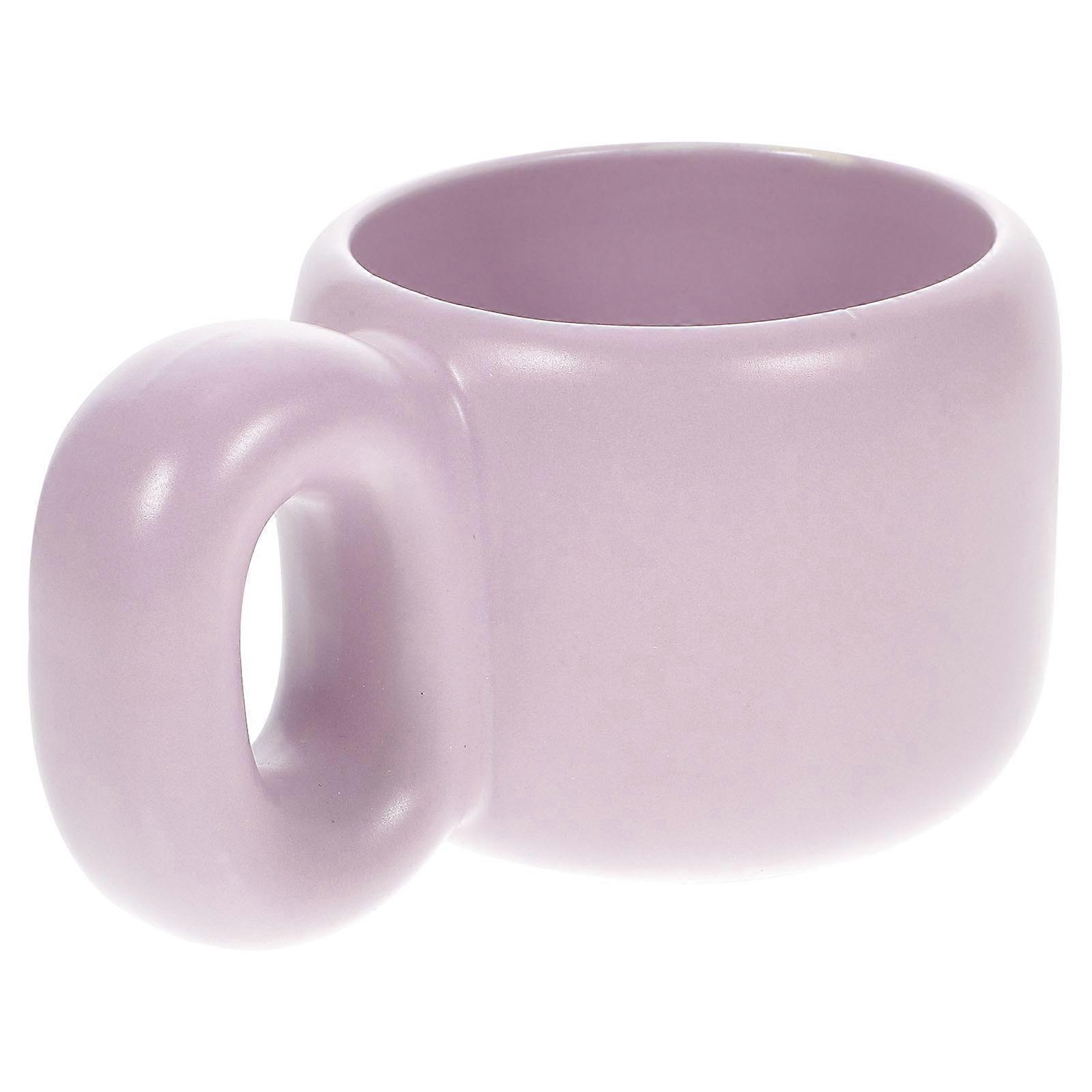 Ceramic Mug Light Luxury Mug Office Use Clear Mugs Holds Water 16X10CM 1Pcs