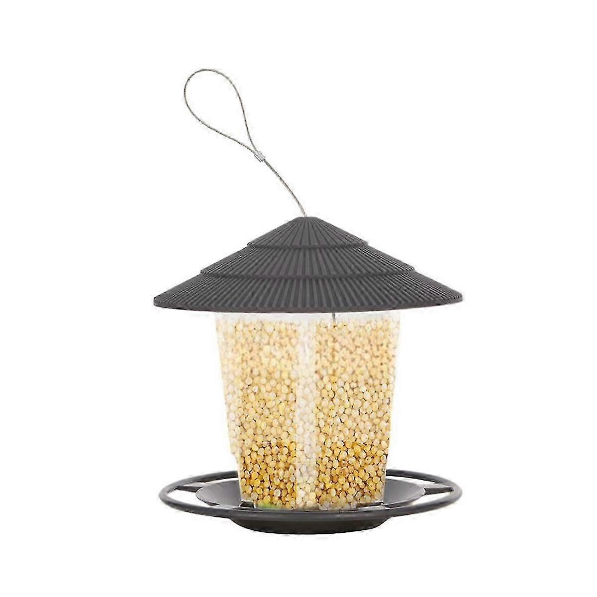 Fuglefoderautomat til udendørs brug Hængende, robust vejrbestandig foderautomat til vilde fugle, ideer til fuglekærlighed