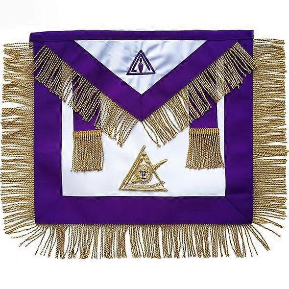 Masonic Council Past Illustrious Master Apron Hand Embroidered