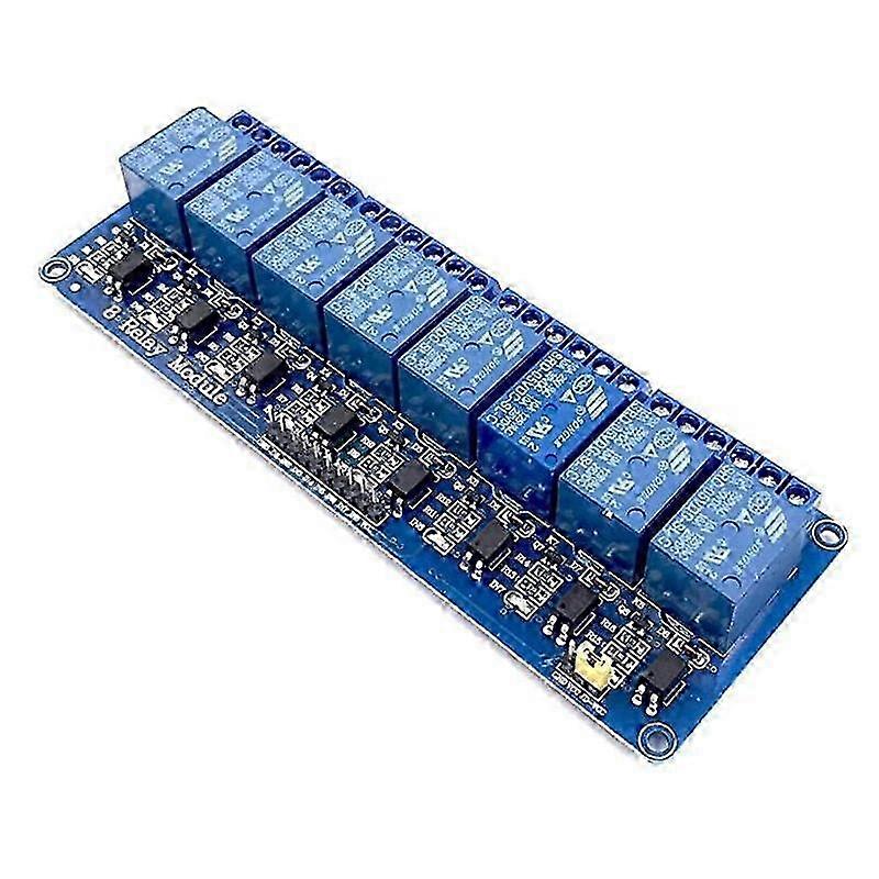 5V 8-Kanal Relaismodul mit OPTO-Isolation - High & Low Level Triggersteuerung für Automatisierungsprojekte & Elektronikanwendungen