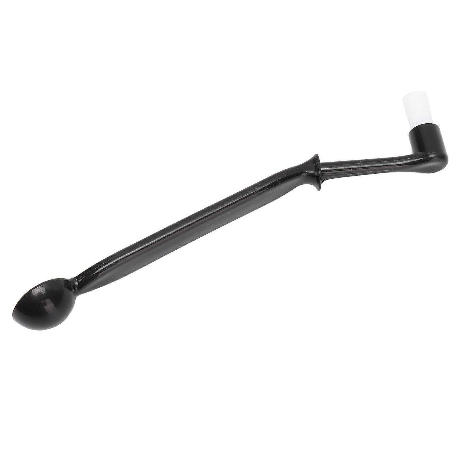 Coffee Machine Head Cleaning Brush Black Multifunction Plastic Brewing Head Cleaning Tool for Home 