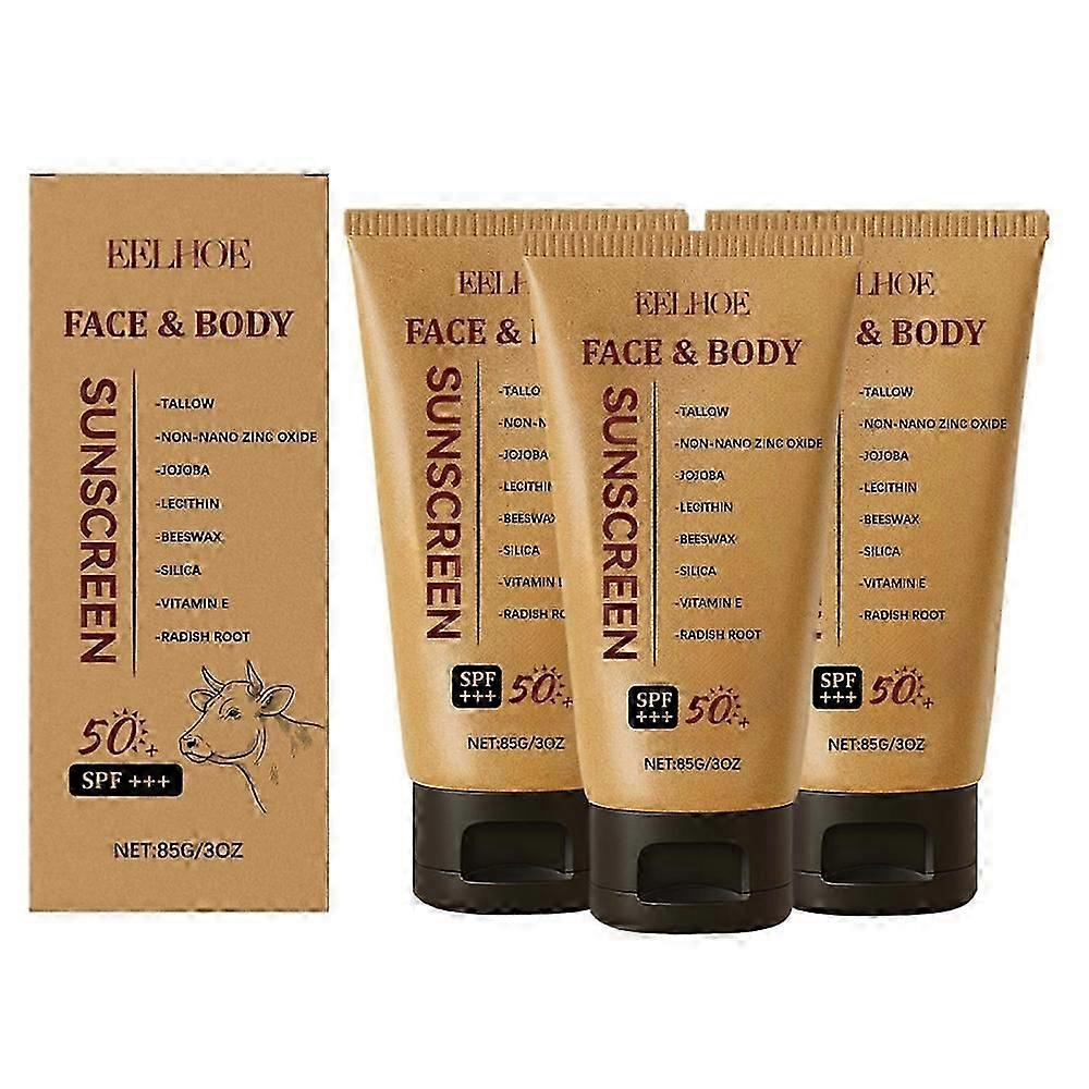 Βοδινό Λίπος Αντηλιακό Spf50+ Αντιηλιακό Φυσικό Ορυκτό Αντηλιακό Μη Λιπαρό Για Πρόσωπο Σώμα