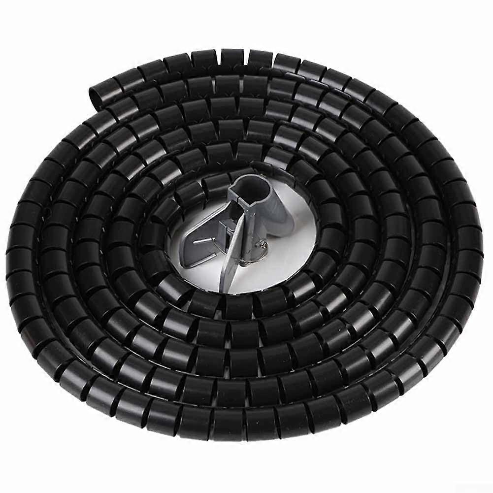Simplify your cable management sleeve for sorting wires and pliers for effortless cable winding