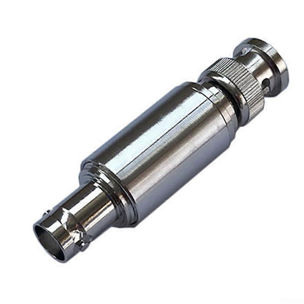 5 W BNC coaxial fixed attenuator with adjustable attenuation values from 1 dB to 40 dB, designed for various signal applications up to 3 GHz (30 dB).