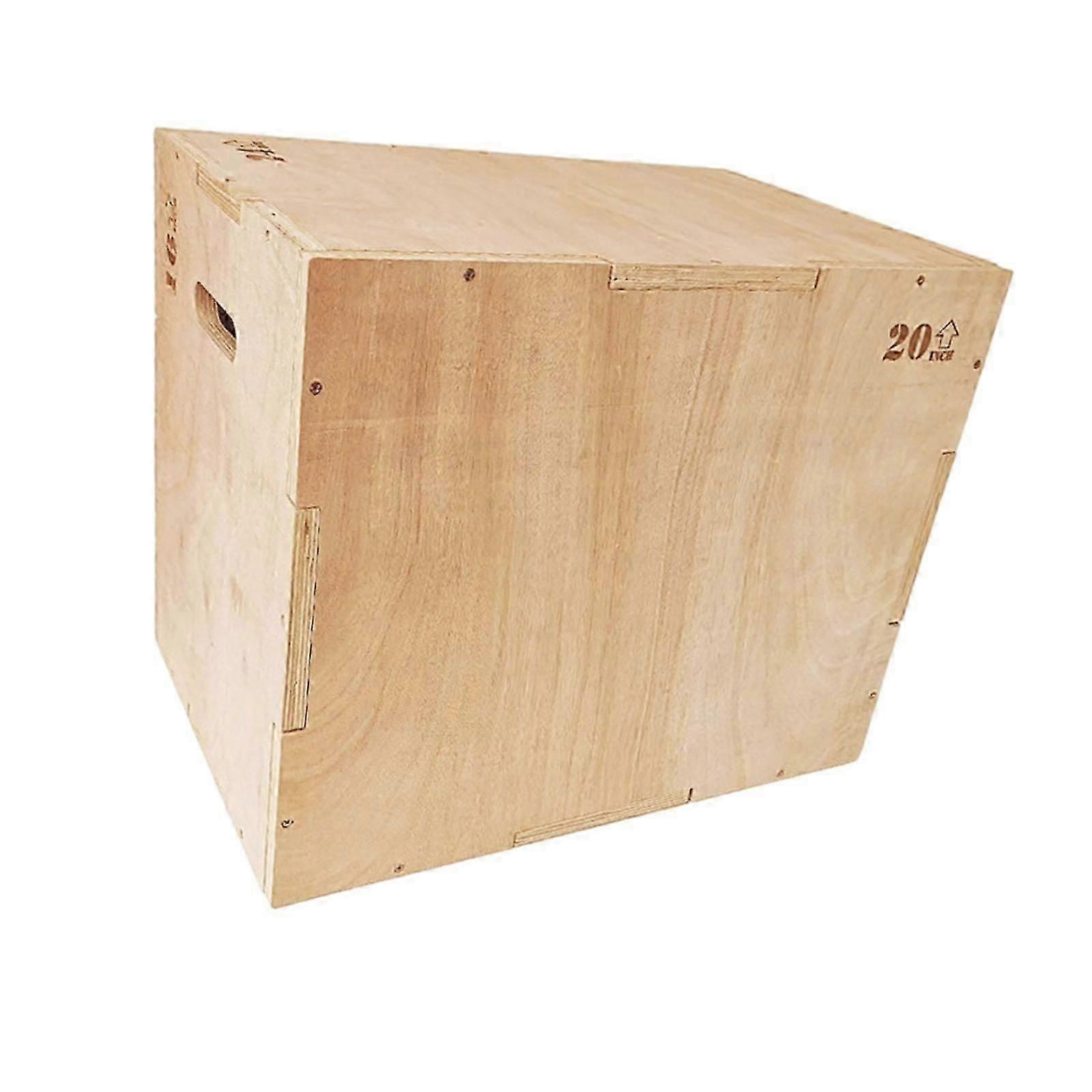 Plyo Box Step up Box per il salto Condizionamento Allenamento della forza Fitness 12 pollici x 14 pollici x 16 pollici