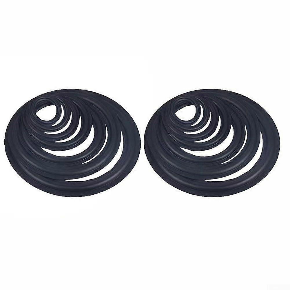 Speaker Edge  Kit Flexible Rubber Material  Fit for Various Sizes from 4 to 12 Inch (8inch)