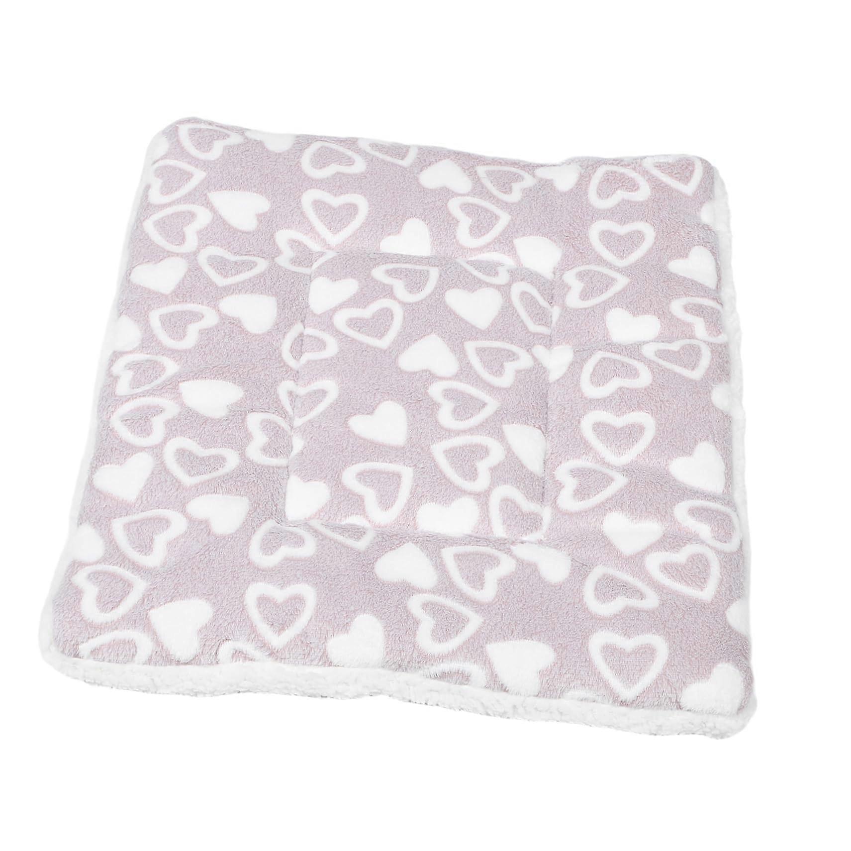 Pet Mat, Dog Sleeping Mat in Light Grey, Plush Fabric Bed Pads for Pets, Soft Cat Bed, Comfortable Sleeping Mat