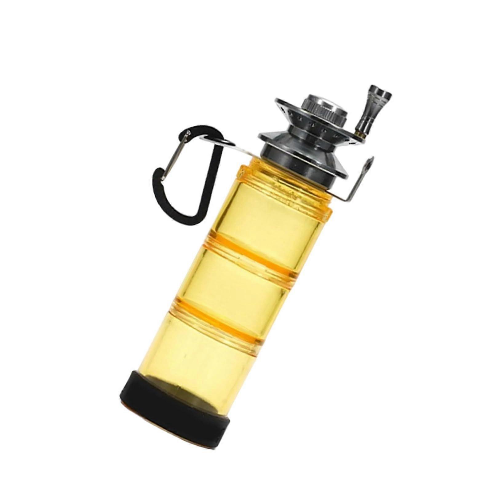Angelrutenhalter Portable Fishing Bottle with Hook Organizer and Small Lure Compartment for Fishing Gear Storage