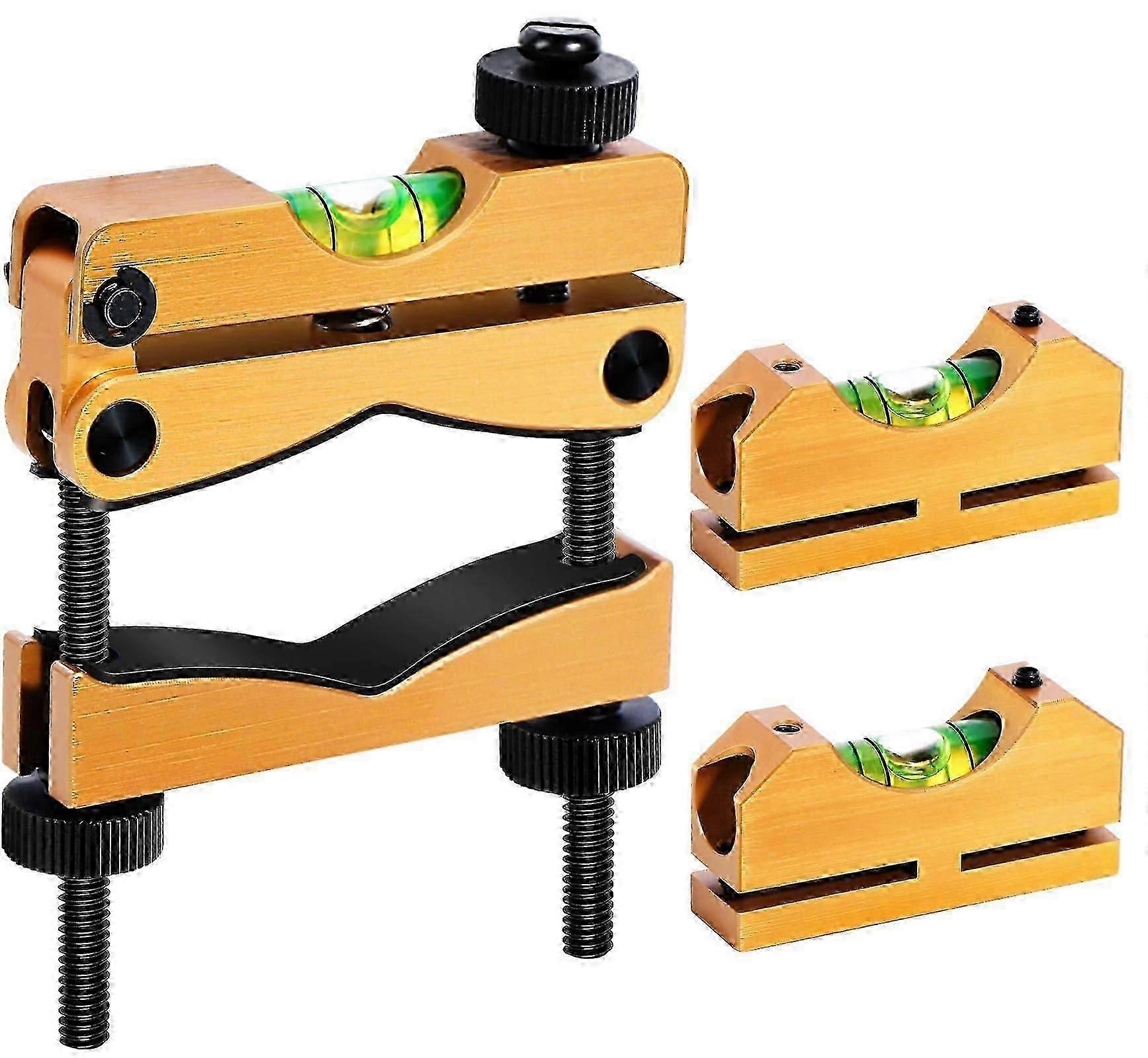 Scope Leveling Kit, Professional Scope Level Universal Scope Mounting Kit with Magnetic 2 Universal Level Bubbles-Good