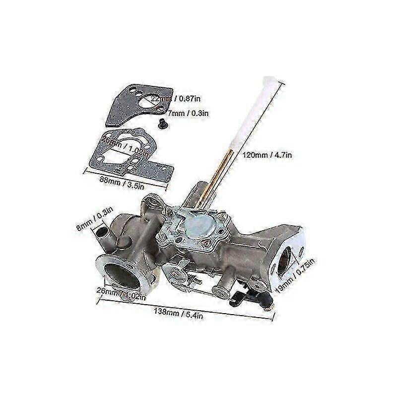 498298 Carburetor For Briggs & Stratton 498298 692784 495951 492611 495426 490533 112202 112212 112231 112232 5hp Engines, With Gaskets Fuel Filters P