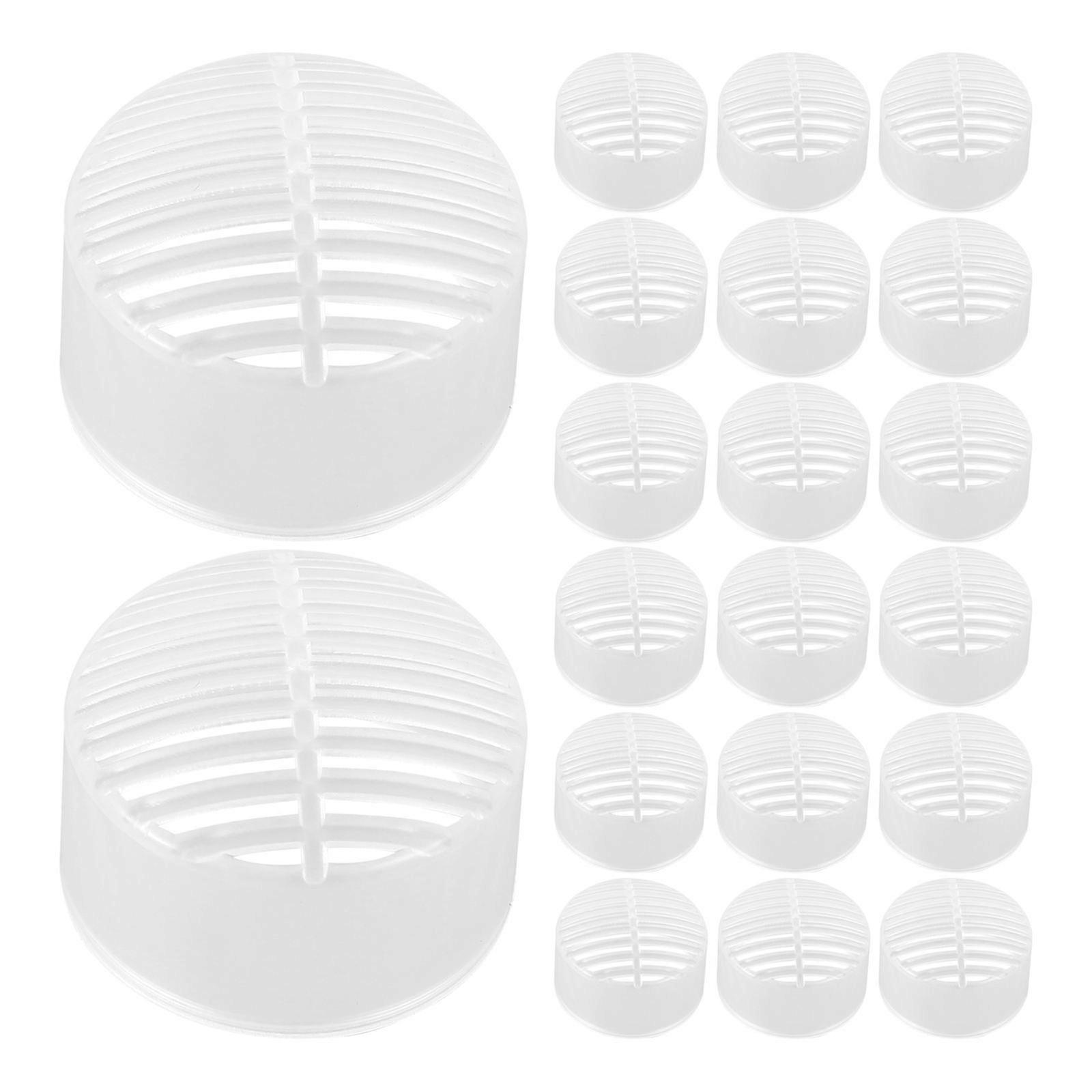 Travel Water Filter Beverage Preparation Hiking And Camping Transparent PP Material 100Set