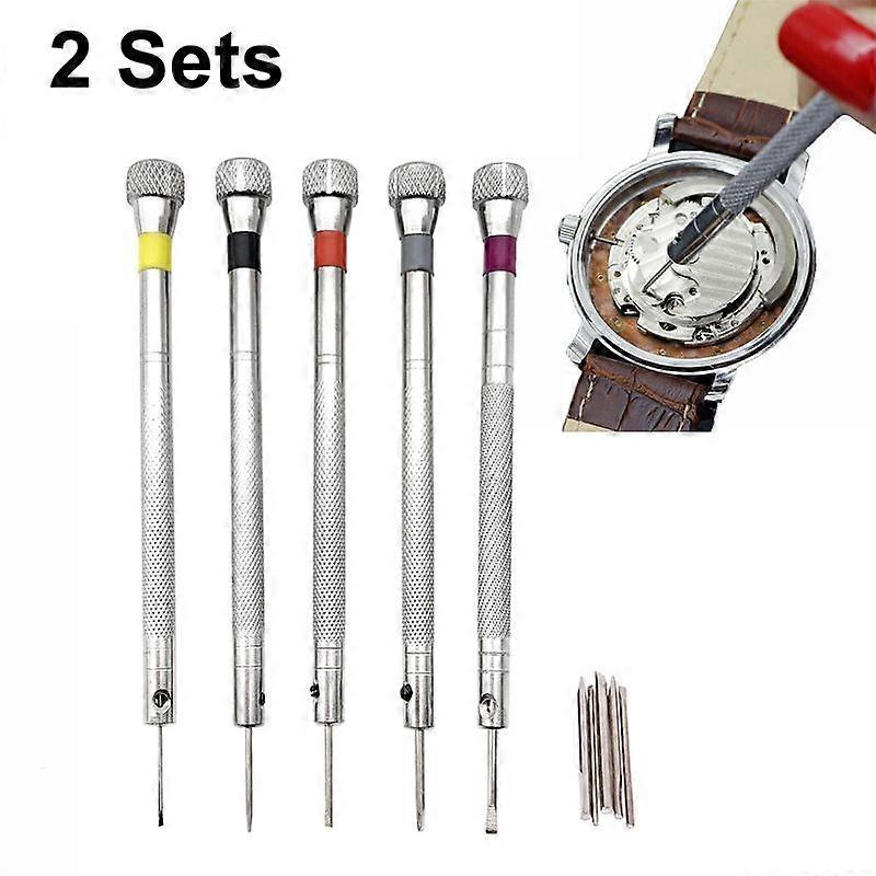 Watch Repair Tools Screwdrivers White Bits 5 in 1 White Bits