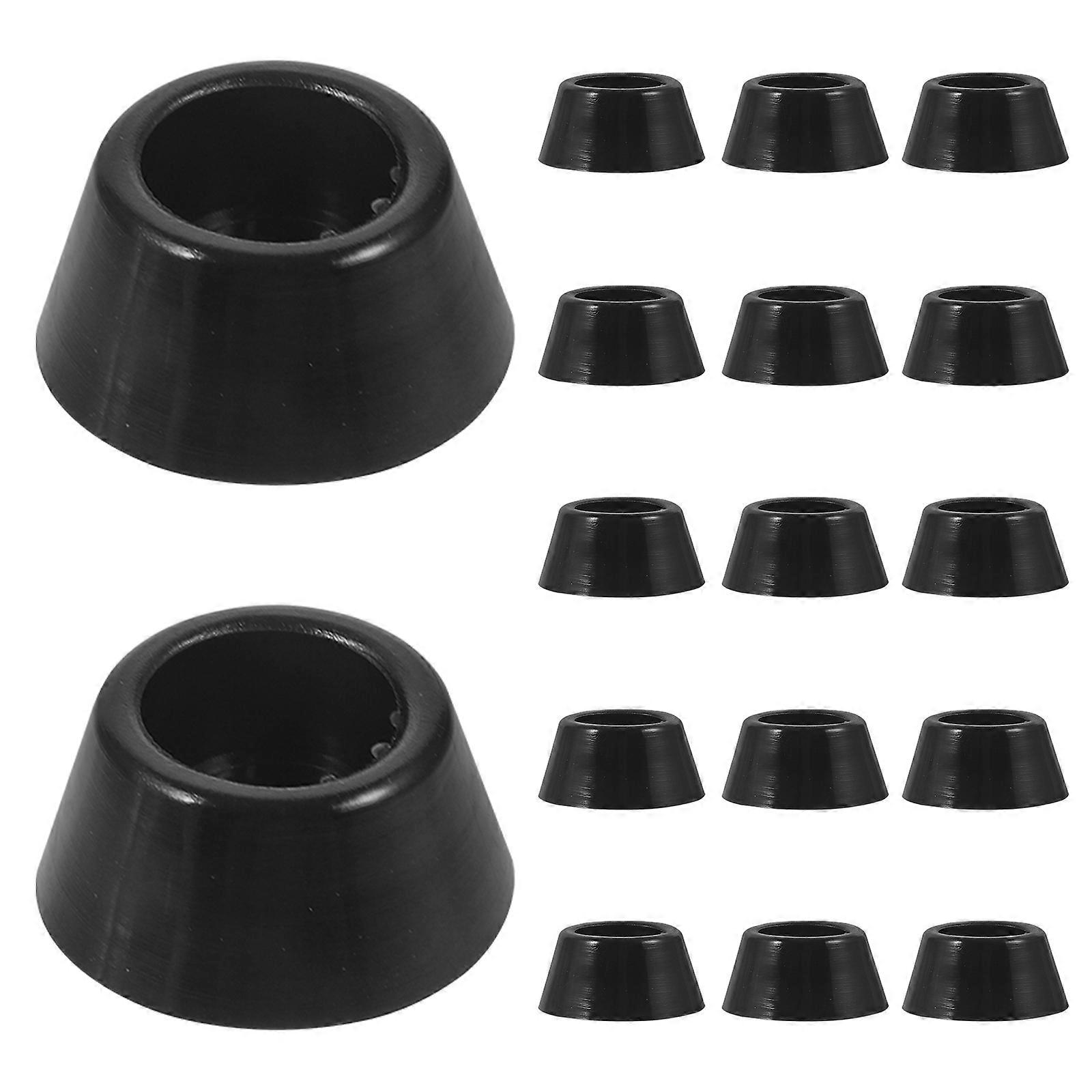 20pcs Slip Resistant Rubber Feet Pads for Furniture Leveling, Soft Non Slip Floor Protection for Tables, Chairs, and Appliances with Vibration