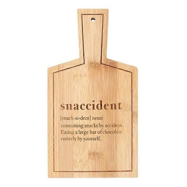 Something Different Snaccident Bamboo Cutting Board One Size B Brown One Size
