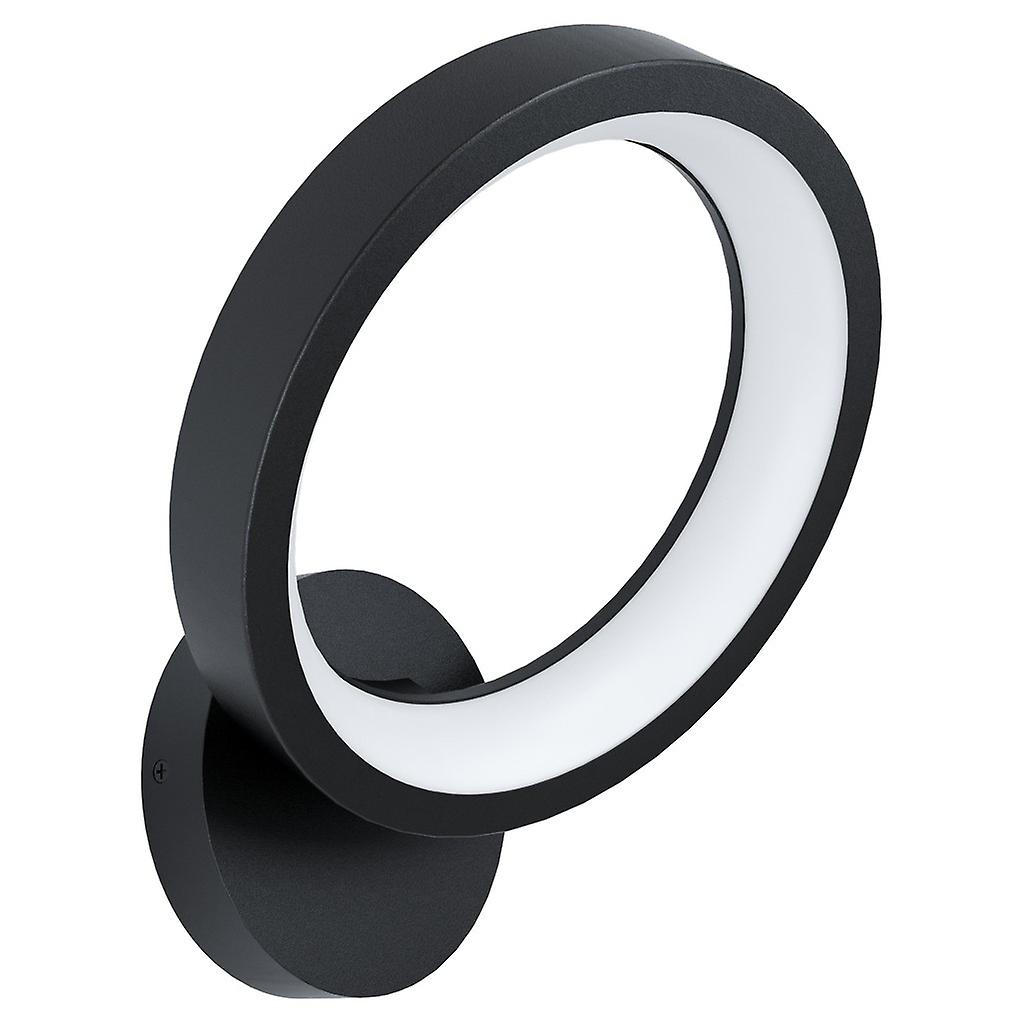 Marghera Integrated LED Wall Light Black Remote Included + APP Control, BLE, CCT, RGB