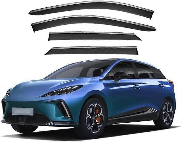 Auto Windabweiser MG 4 2022-2023, 4 Stück Seitenscheiben Regenabweiser Zubehör für optimalen Regenschutz