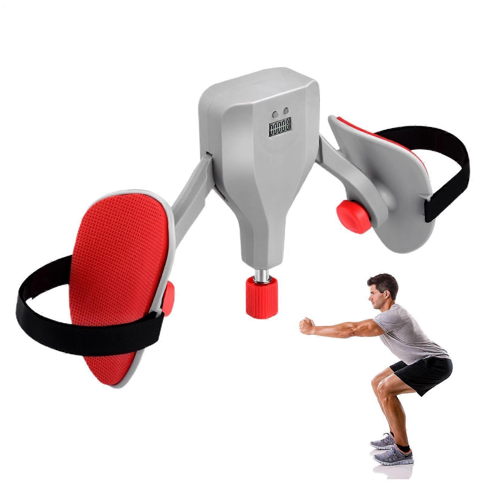 Pelvic Floor Trainer 360° Adjustable Hip Exercise Device for Women and Men, Silver Gray