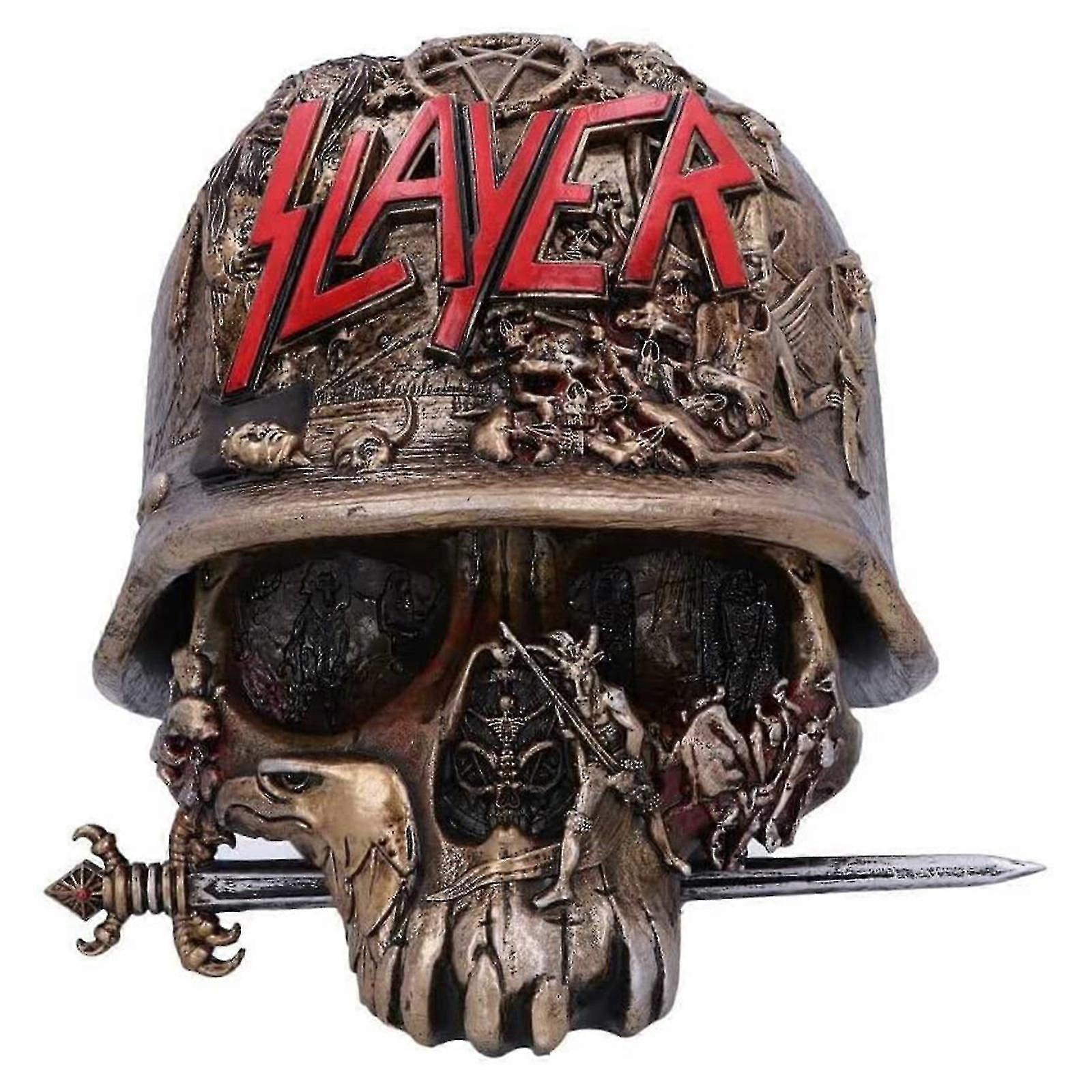 قاتل الجمجمة مربع الراتنج الحرف اليدوية الجمجمة مربع مضحك الديكور الداخلي والخارجي للمنزل