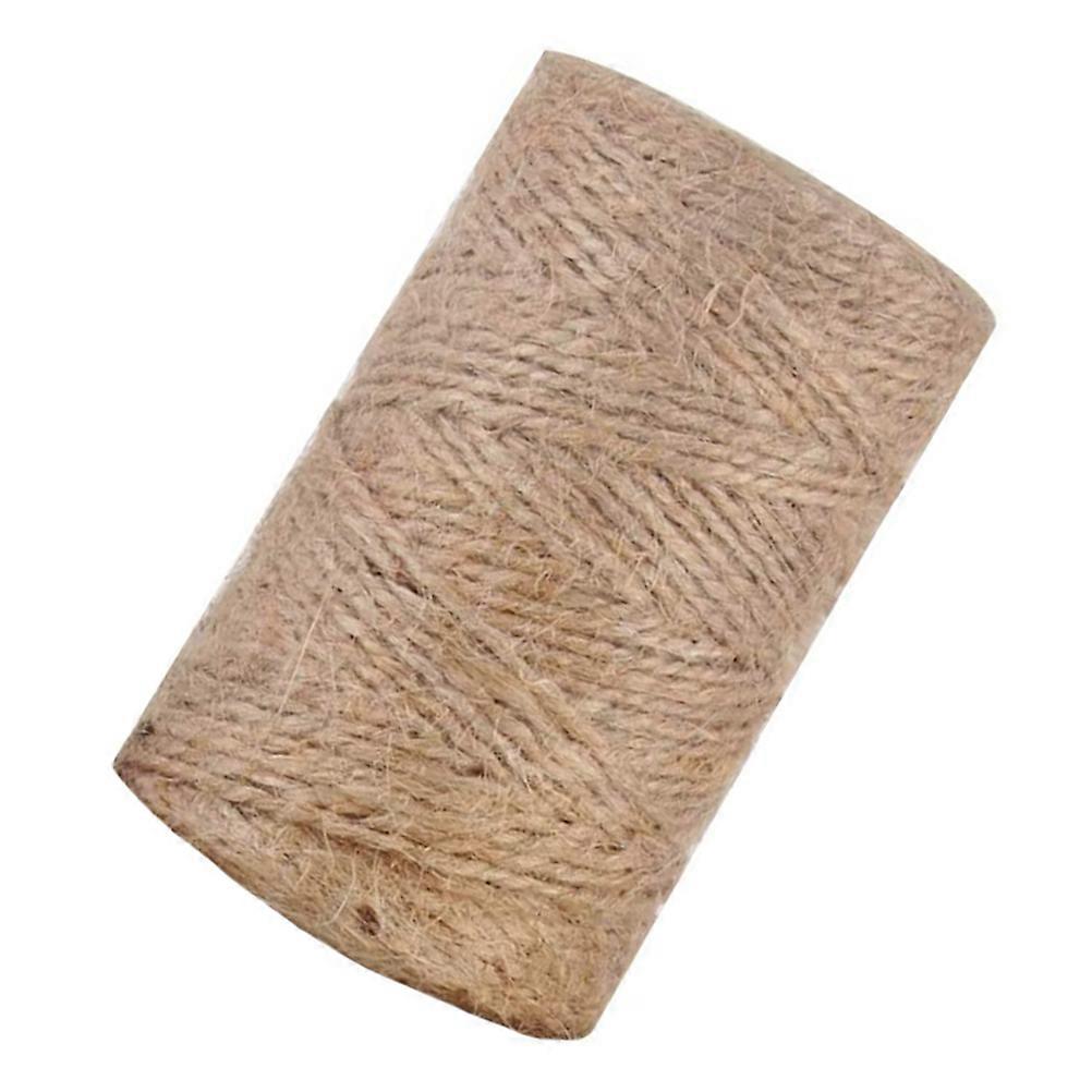 Natural Jute Twine Rope for Crafting, DIY Projects, Photo Displays, and Garden Decoration – Sturdy, Lightweight, and Versatile String