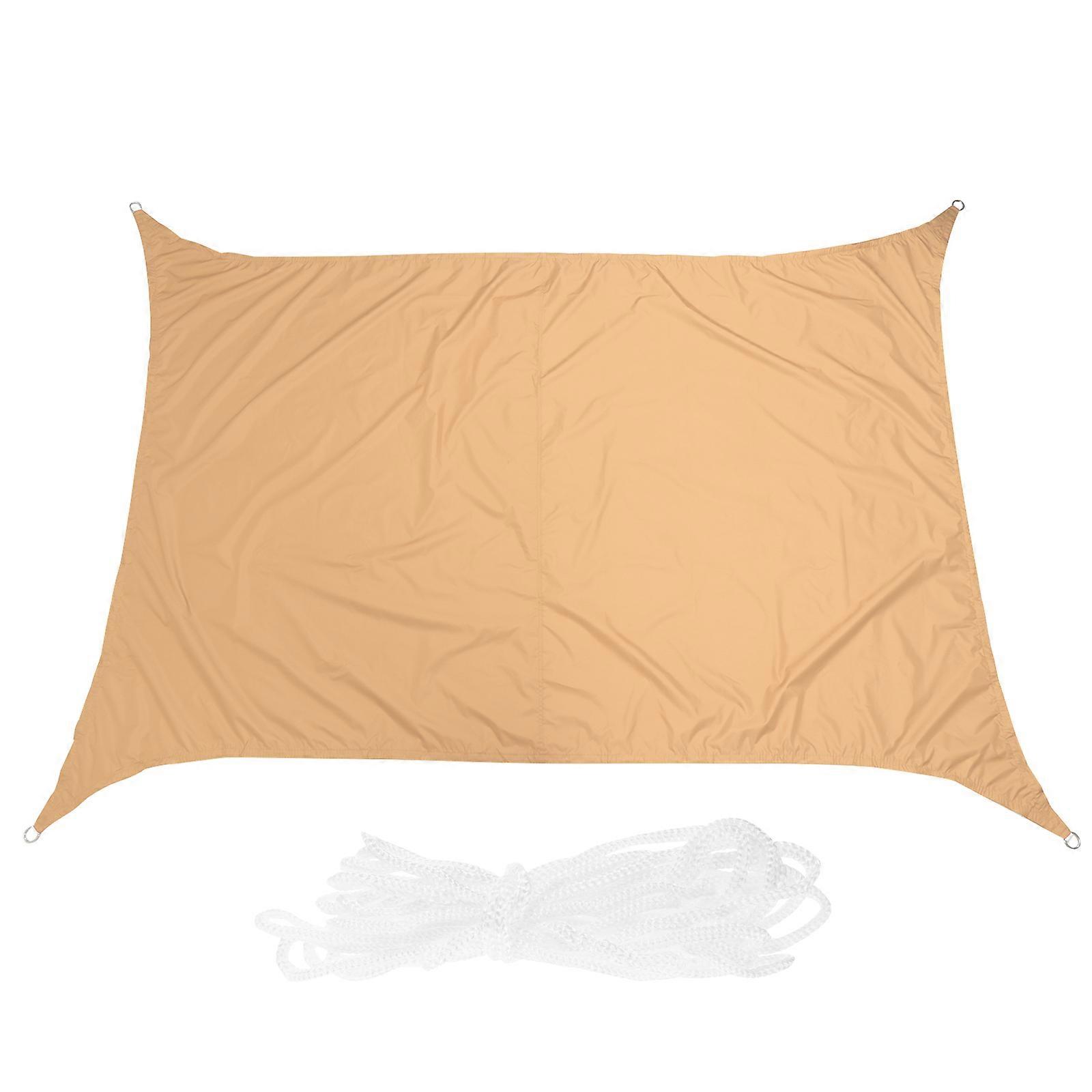 Rectangular Sunshade Awning Shade Sail For Outdoor Use 200X300CM Waterproof And Features Suitable For Gardens, Picnics And Parks 1Pcs