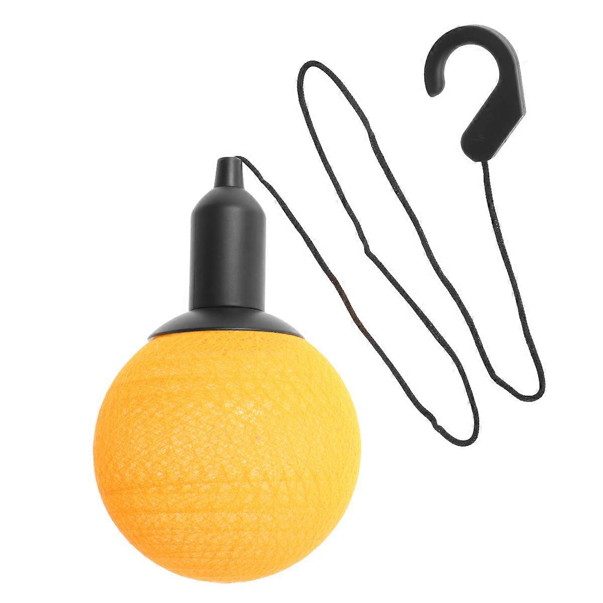 Yellow LED Light Chandelier Night Light for Home Decor Beautiful Stylish Drawstring Design 1Set