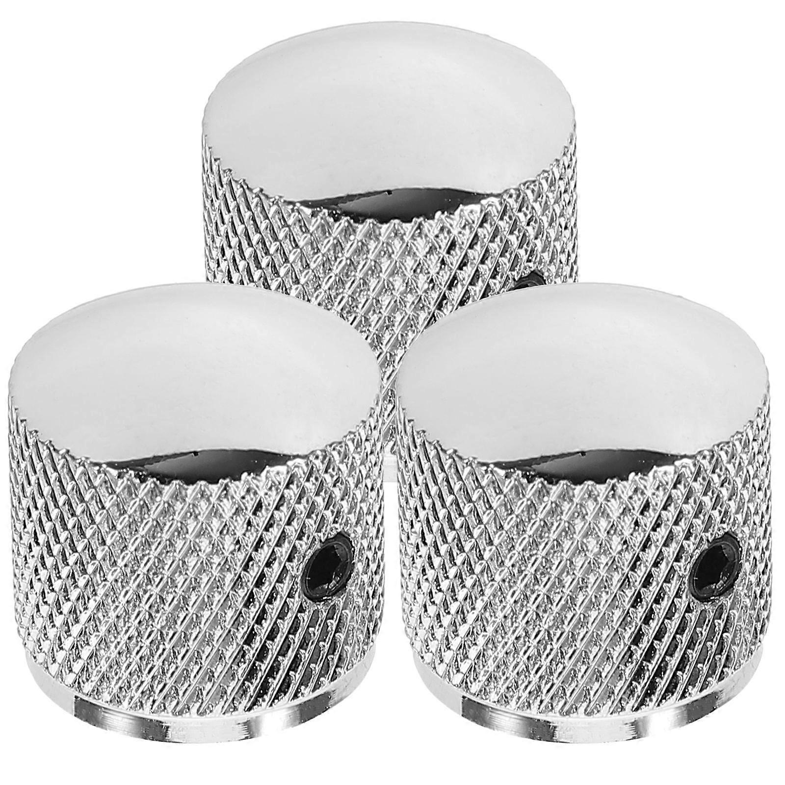 It seems like you're referring to a product listing for **metal guitar volume knob potentiometer caps**. These are replacement or upgrade parts