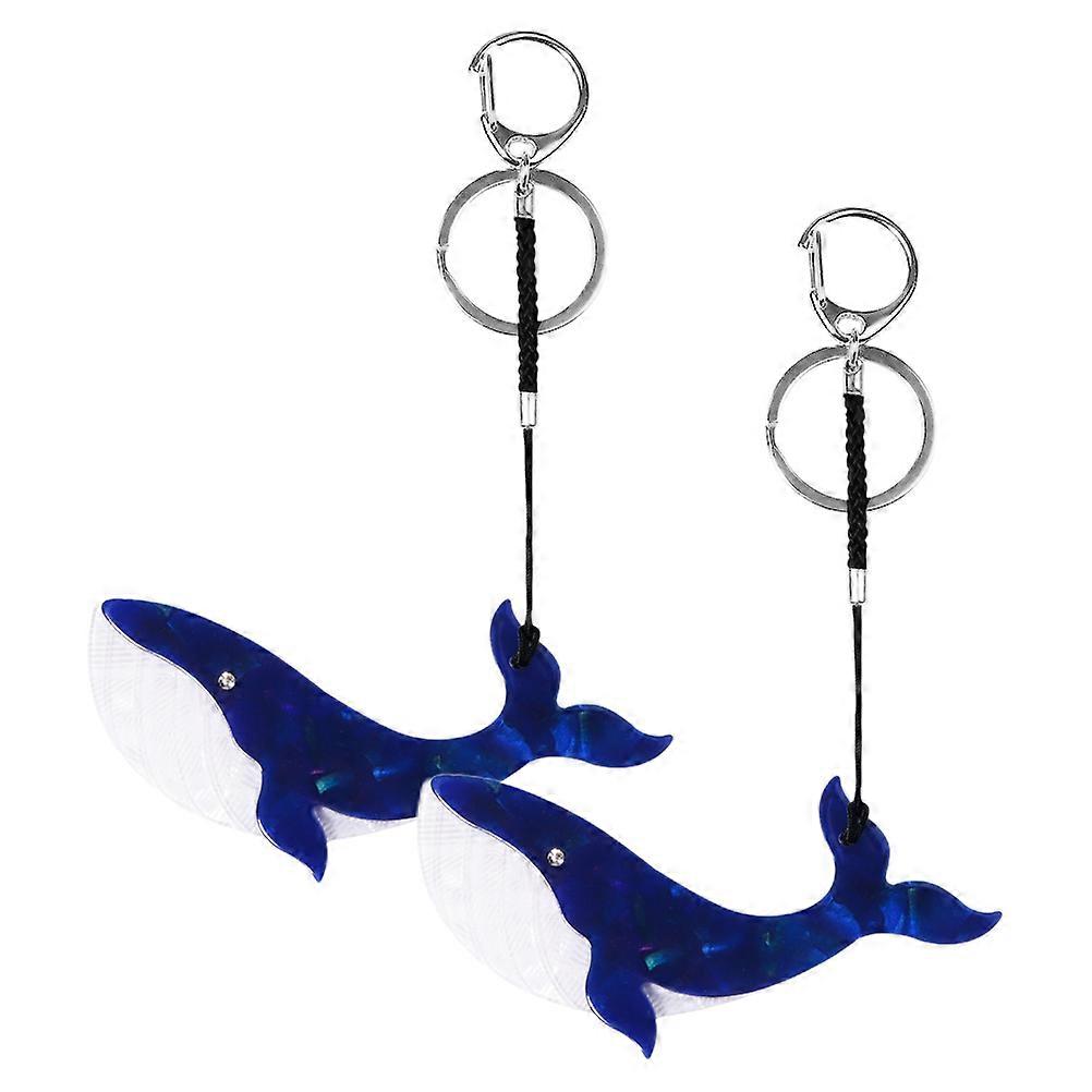 Adorable Dark Keychain Made of Acrylic for Decor with Detail Processing