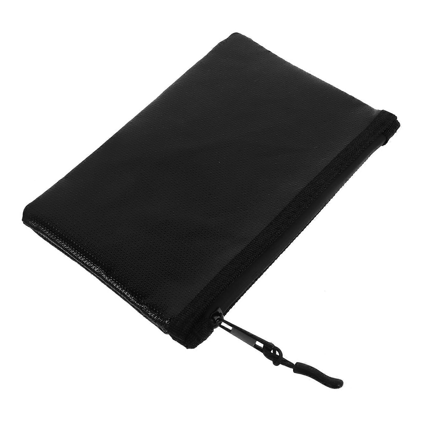 Fireproof Document Bag 1 Set Zipper File Bag for Organizer Multi Function File Storage Bag