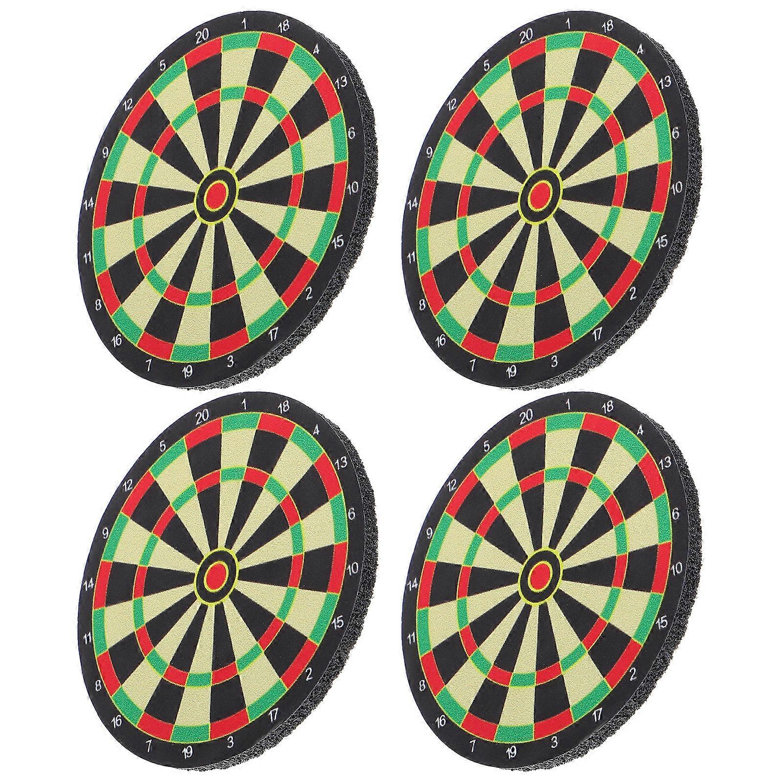 Dollhouse Miniature Dart Board For Kids And Adults Interactive Sports Games 4Pcs Home Decor
