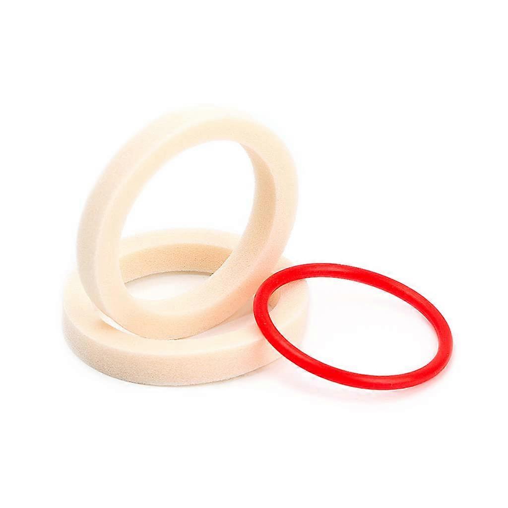 Oil foam absorption sealing component, 32/34/35/36 mm, foam, oilsealed foam, bicycle fork inner tubes, oil foam, 2 pieces