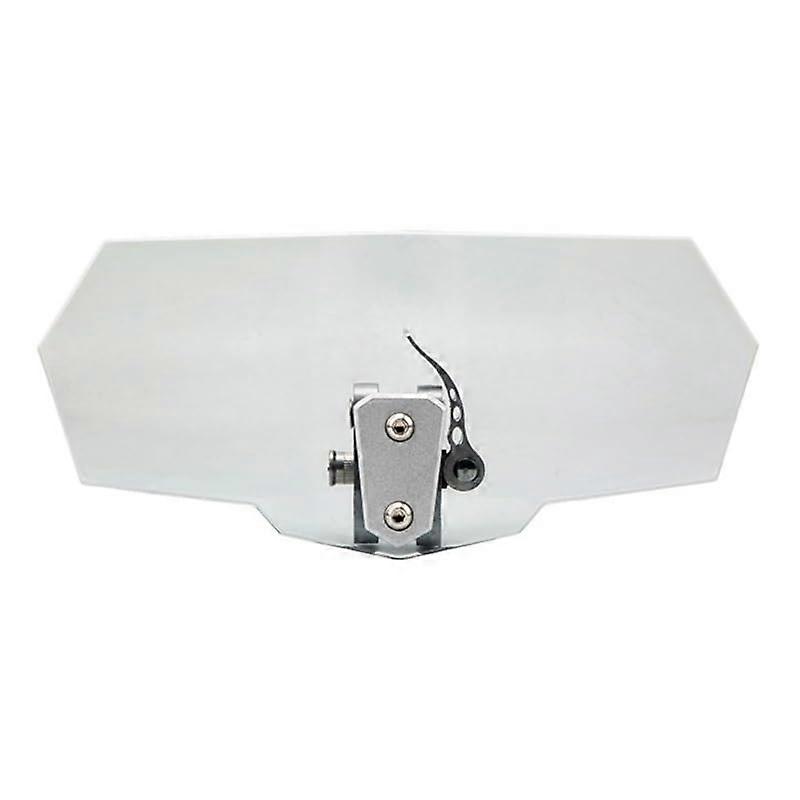 Motorcycle windshield extension spoiler, windshield airflow, adjustable windshield deflector