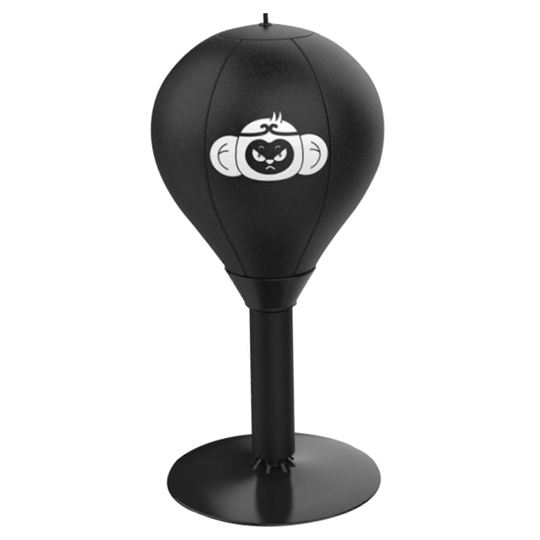 "Stanztasche 15.6 x 7 Inch Stress Relief Speed Bag with Suction Cup Desktop Punch Heavy Duty Flexible Spring Design"