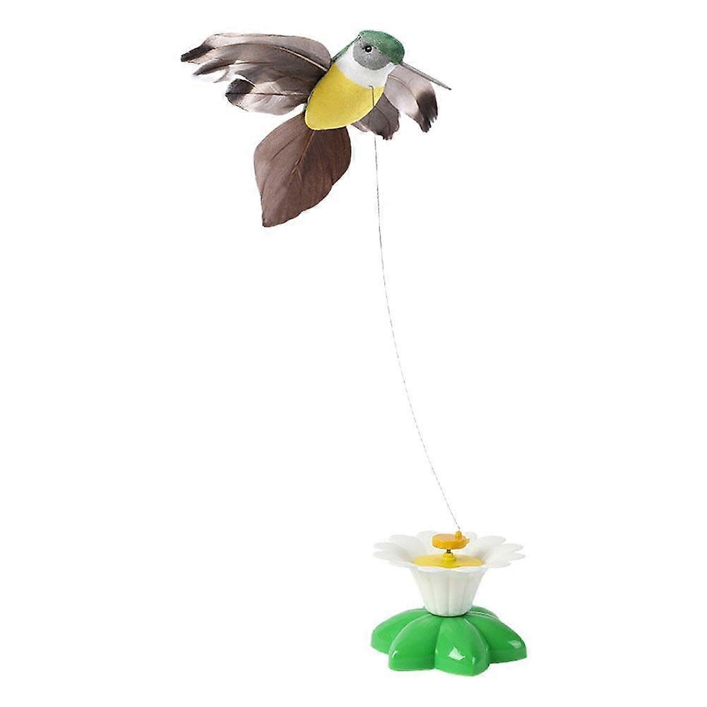 Automatic Rotating Cat Teaser Toy Interactive 360 Butterfly Bird Exercise Fun Teaser For Cats Boredom Relief Safe ABS Pet Toy Gift