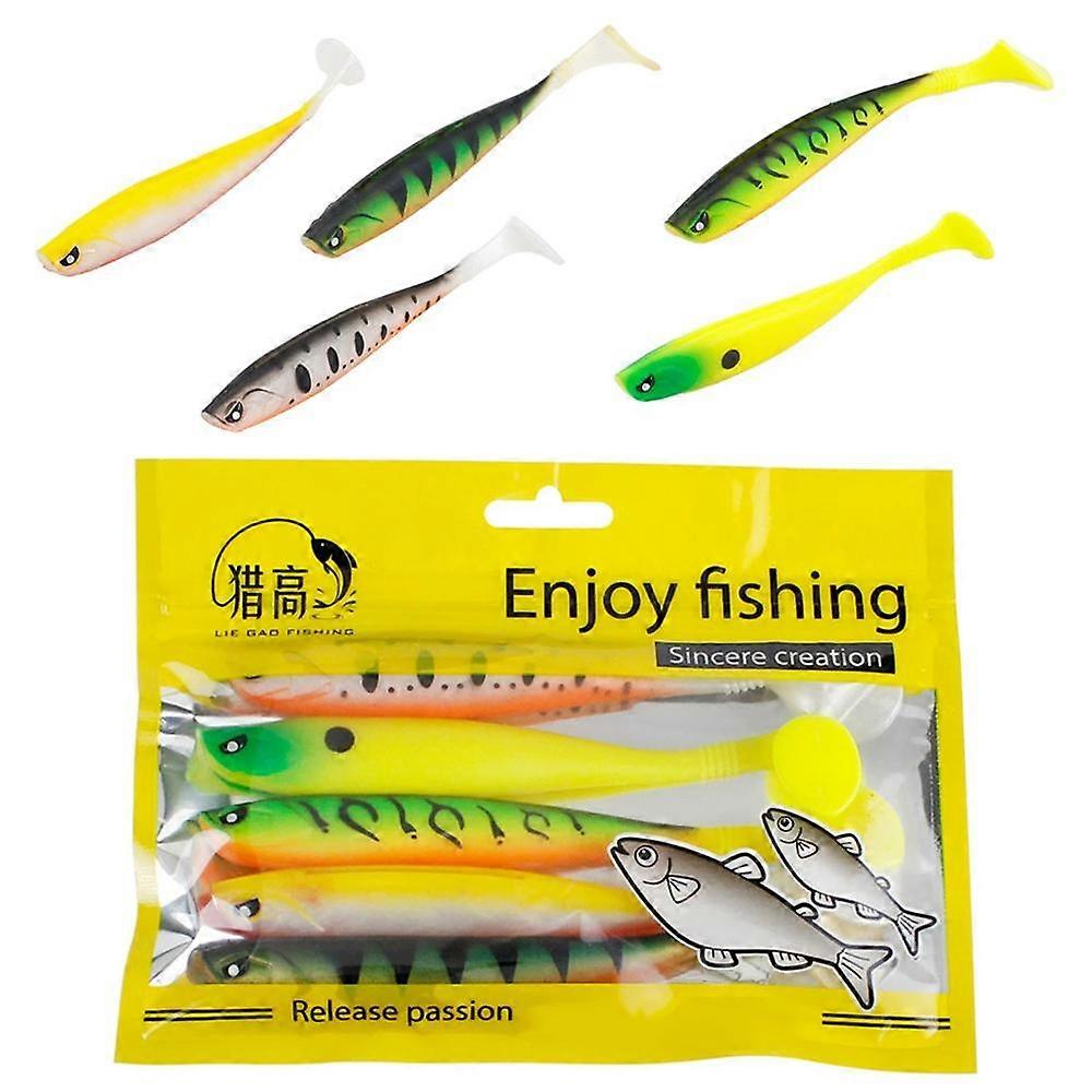 Jagd High Road Ya T-Tail Soft Bait 5 Tasche Fake Bait Bionic